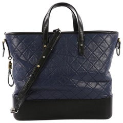 Chanel Gabrielle Shopping Tote Quilted Calfskin Large