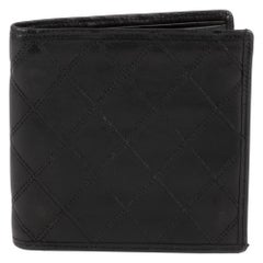 Wallet Chanel Black Lambskin Leather !