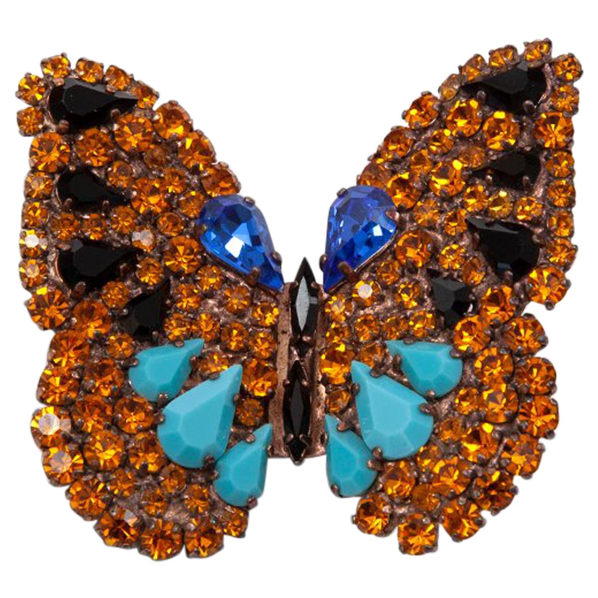 Robert Goossens for Yves Saint Laurent Butterfly Brooch 