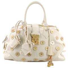 Louis Vuitton Beige Puffer Quilted Pillow Onthego GM 2way Tote Bag 1122lv1  at 1stDibs