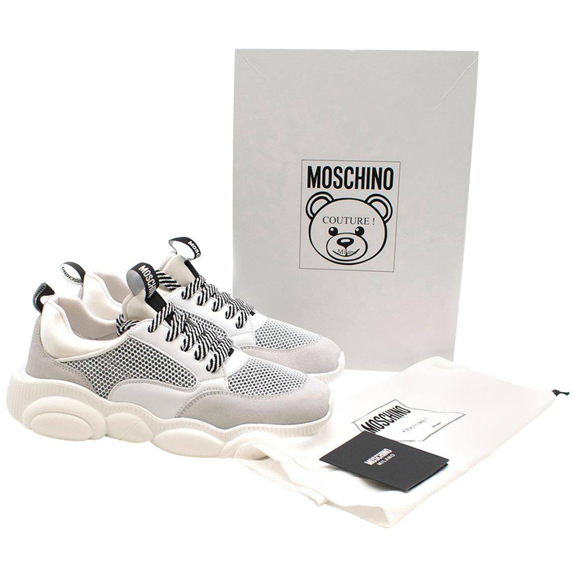 moschino teddy trainers