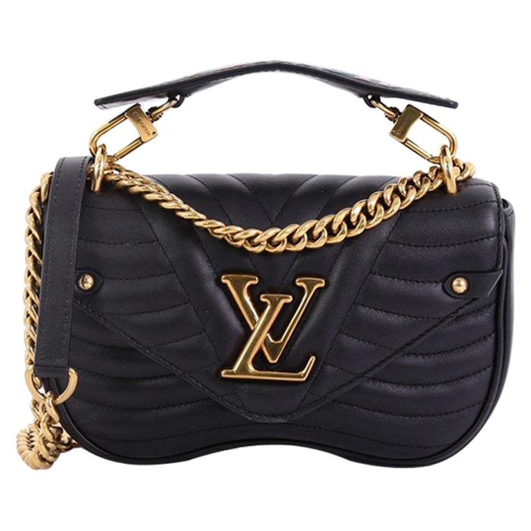 Louis Vuitton New Wave Tasche aus gestepptem Leder MM