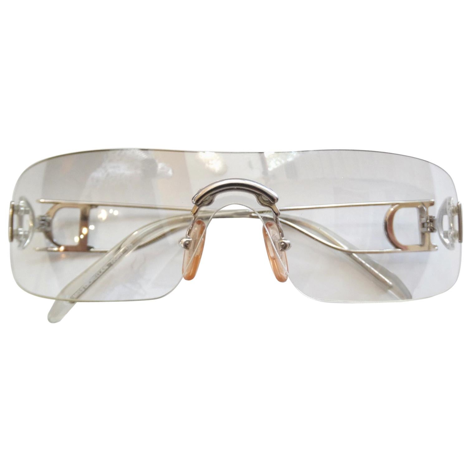 dior clear glasses