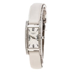 Balmain Silver White Stainless Steel and Diamond 2191 Women's Wristwatch 18 mm