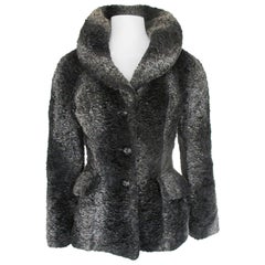 Vintage Dolce & Gabbana Faux Fur Jacket small