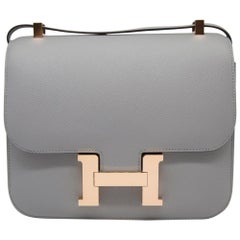 Hermès Special Order 24cm Bi-Colour Constance Bag