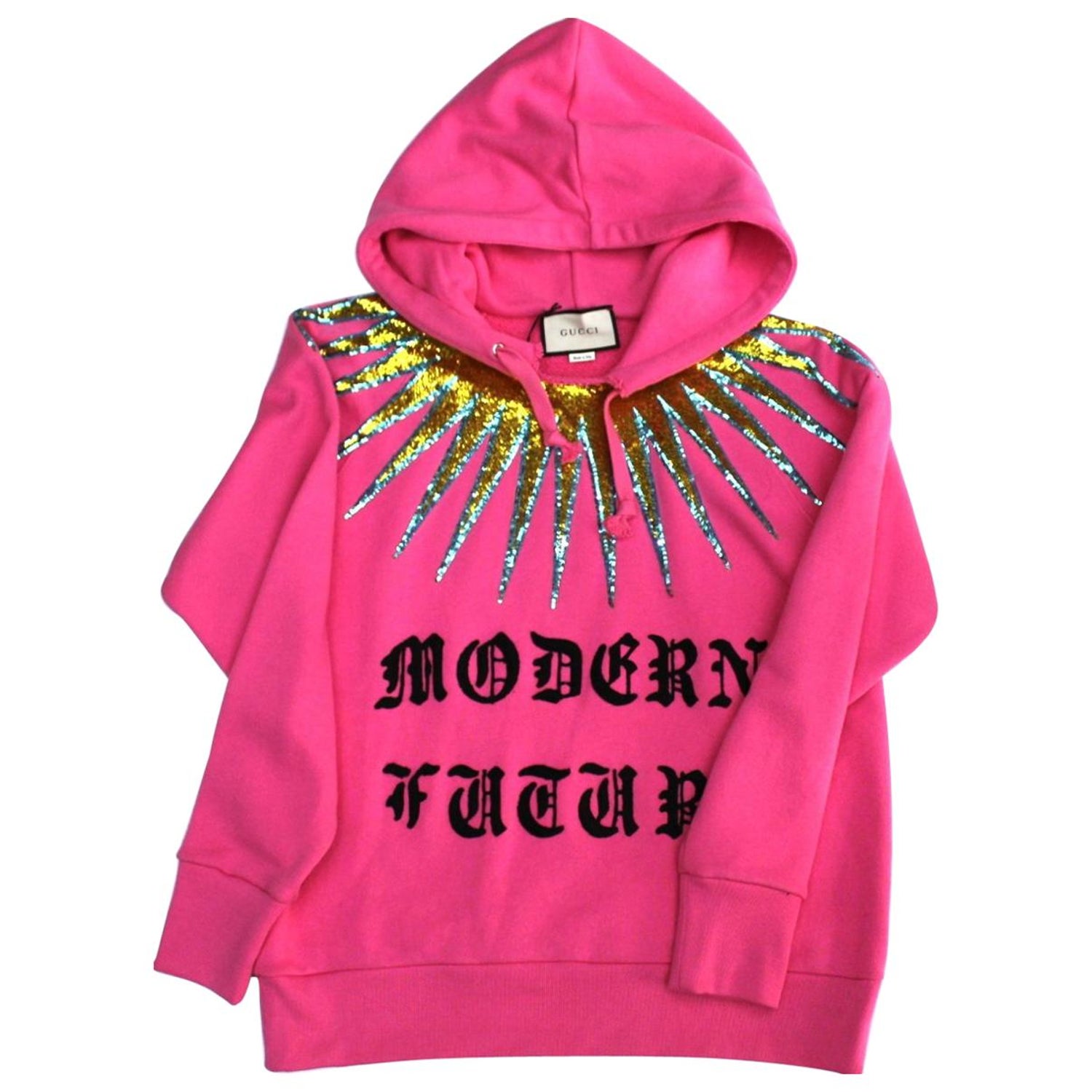 Gucci Pink Sweatshirt Paillets For Sale at 1stDibs | gucci pink sweater, pink  gucci sweatshirt