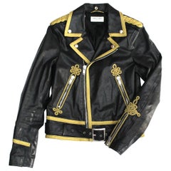 Saint Laurent Black Leathert Jacket