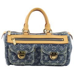 Louis Vuitton Neo Speedy Bag Denim