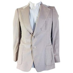 Mens Gucci Corduroy Two Button Blazer