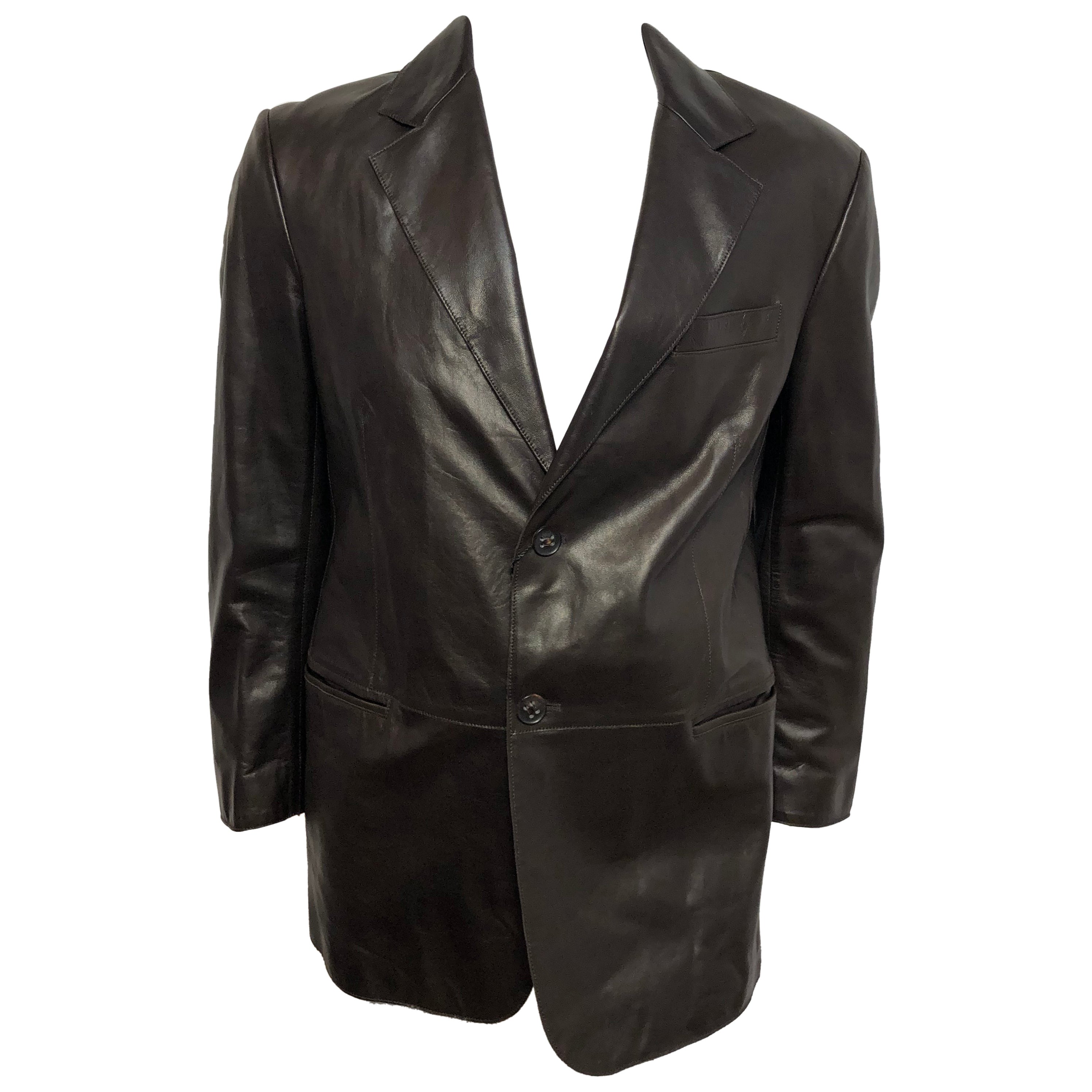 armani collezioni silver/grey velvet jacket For Sale at 1stDibs