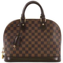 Louis Vuitton Alma Handbag Damier PM