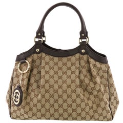 Gucci Sukey Tote GG aus Segeltuch Medium