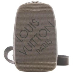 Louis Vuitton Damier Geant Mage Bum 229814 Grey Canvas Cross Body Bag