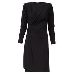 Yves Saint Laurent Haute Couture Dress black, Circa 1983