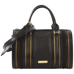 Burberry Alchester Bowling Bag Cuir Moyen