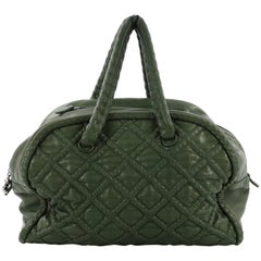 Chanel Hidden Chain Bowler Quilted Lambskin Large