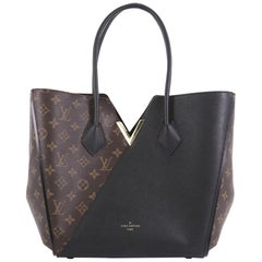 Used Louis Vuitton Kimono Handbag Monogram Canvas and Leather MM