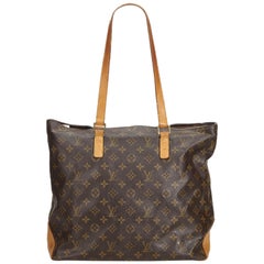 Louis Vuitton Brown Monogram Cabas Mezzo