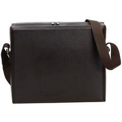 Louis Vuitton Black Monogram Glace Steve