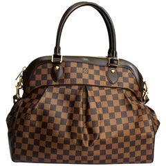 LOUIS VUITTON Trevi GM Damier Ebene 2way Handbag