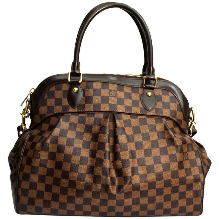 2010 Louis Vuitton Damier Ebene Trevi GM Bag For Sale at 1stDibs