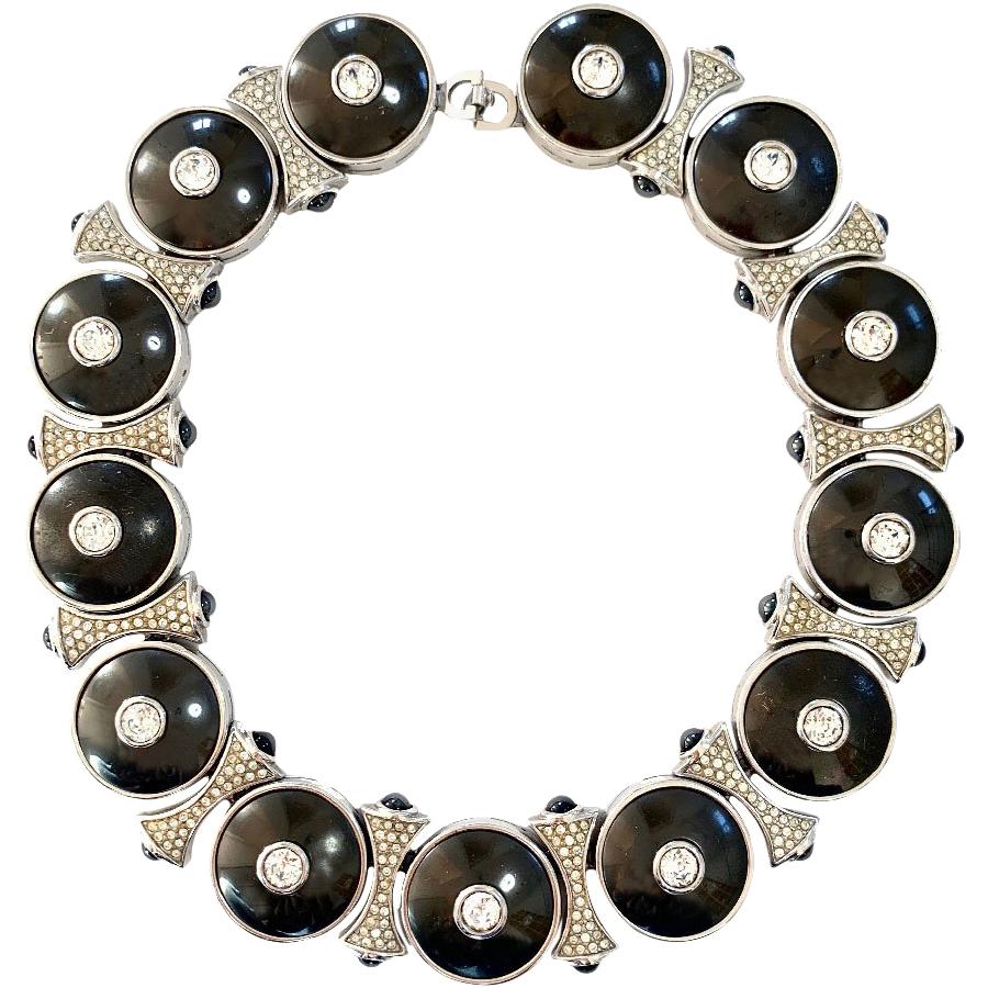 20012002 Christian Dior romantic style runway choker For Sale at 1stDibs