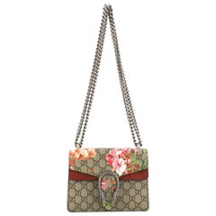 Gucci Dionysus Handbag Blooms Print GG Coated Canvas Mini