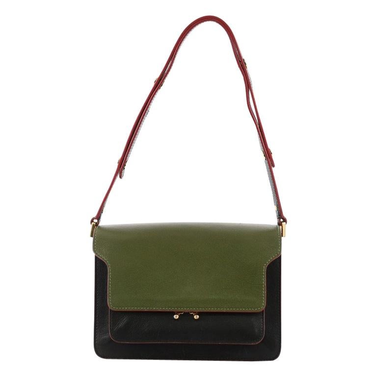 Marni Trunk Mini Bag in Beige Leather Flesh ref.373631 - Joli Closet