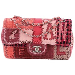 Chanel Flap Bag Multicolor Patchwork Medium