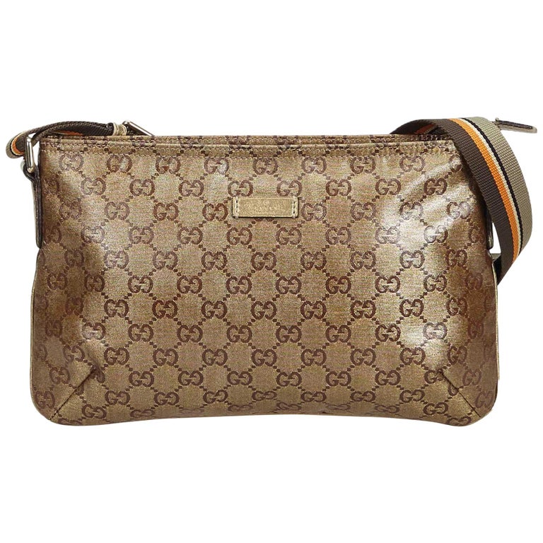 Gucci Crossbody Purse Brown Recluse