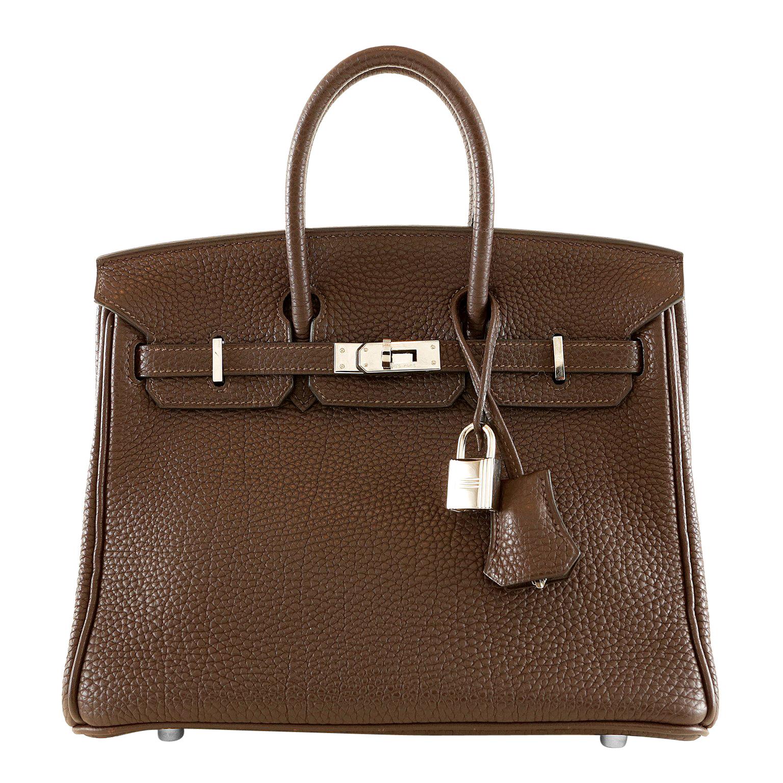 Hermès Cocoan Brown Togo 25 cm Birkin Bag