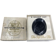 Champs Used "Salesman Sample" "Gift Certificate" Top Hat in Original Box 