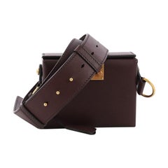 Christian Dior Dioraddict Lockbox Bag Leather Small