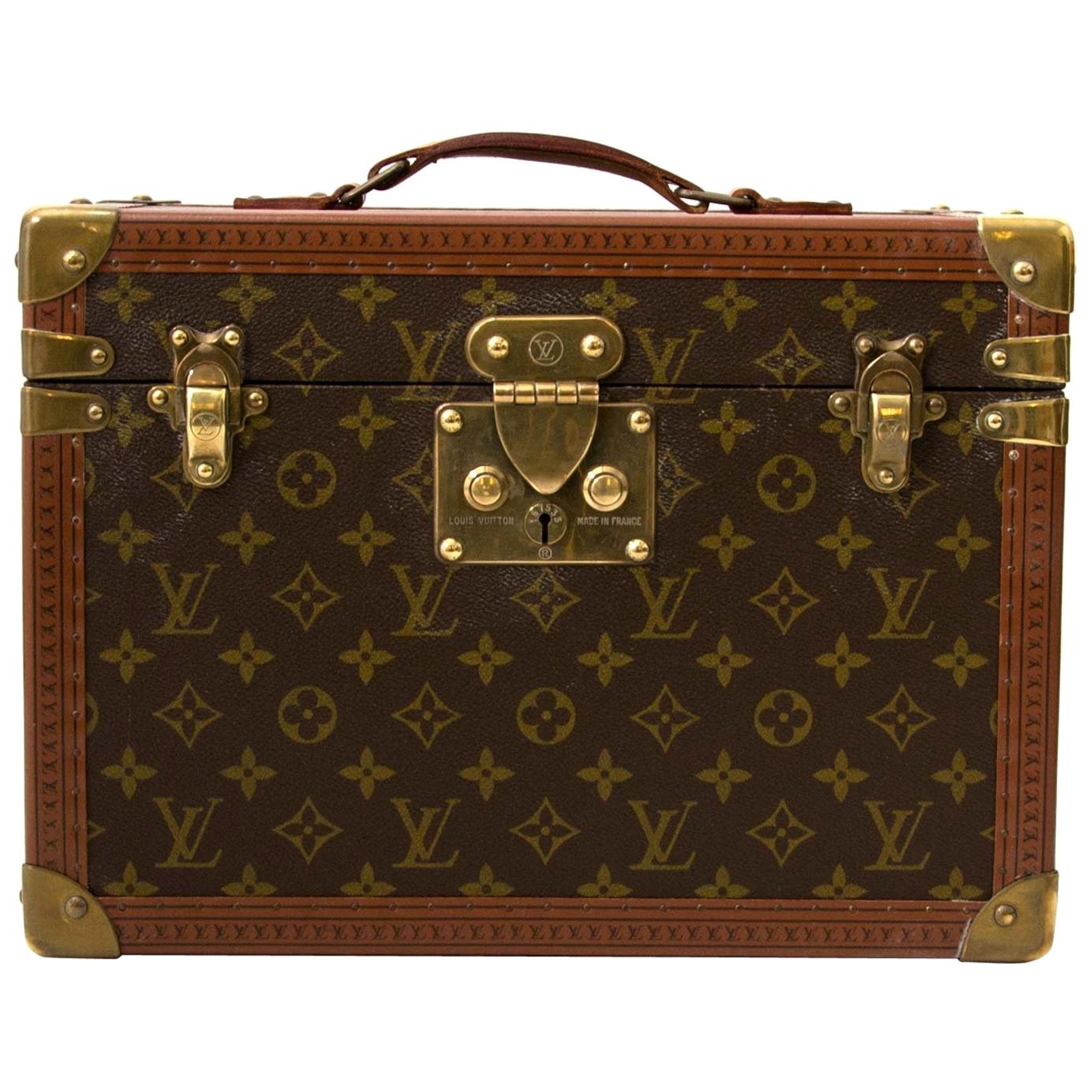 Louis Vuitton Monogram Travel Trunk Case