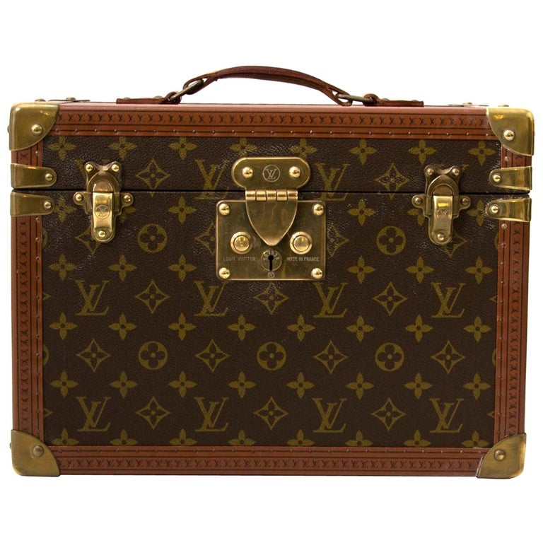 Louis Vuitton Monogram Travel Trunk Case at 1stDibs