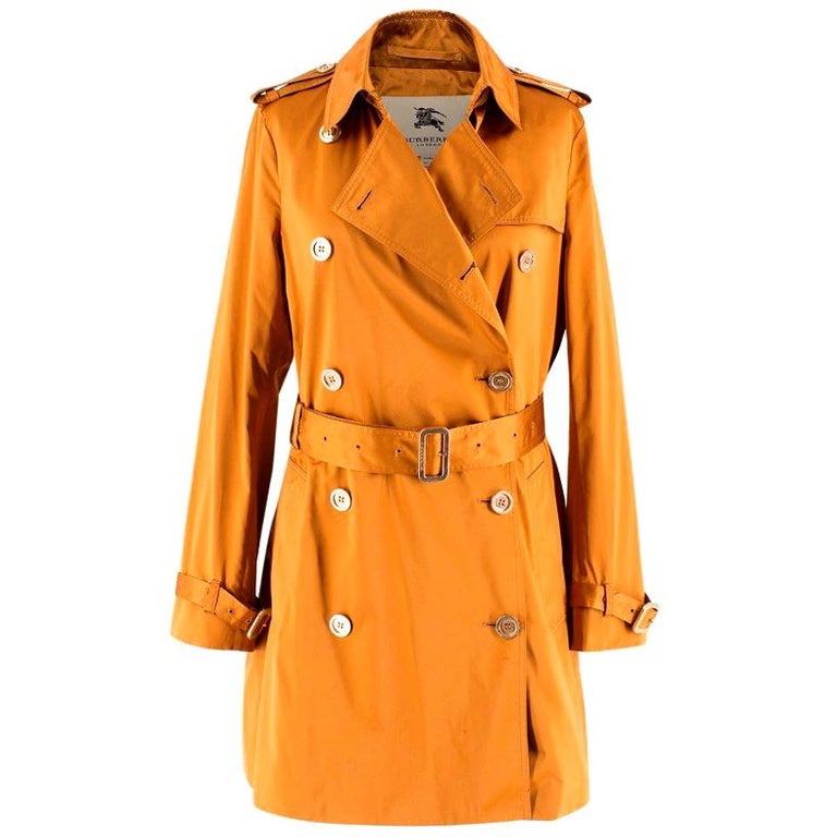 Burberry Amber Lightweight Trench coat US 6 For Sale at 1stDibs