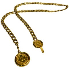 Chanel Vintage Belt gold plated