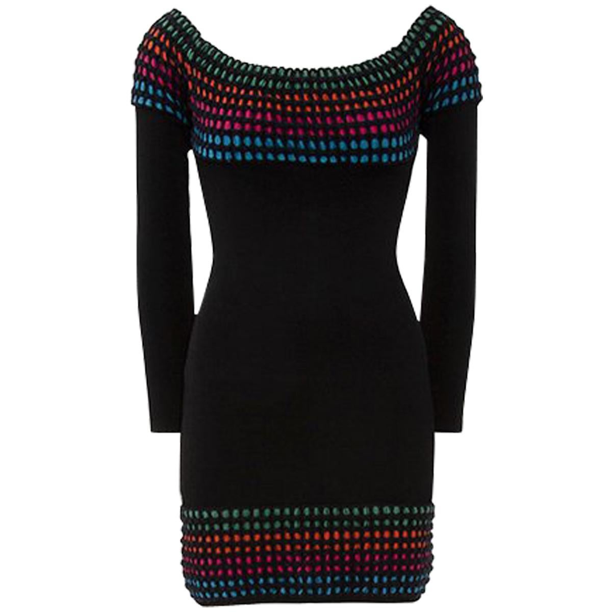 Alaia Knit Fitted Dress For Sale