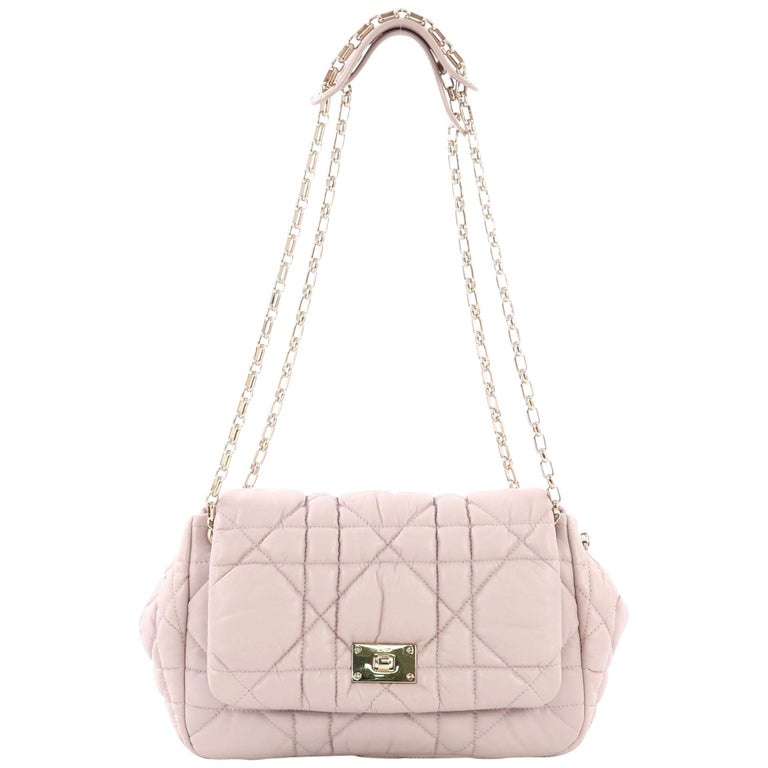 Christian Dior Milly La Foret Handbag Cannage Quilt Lambskin Medium at ...