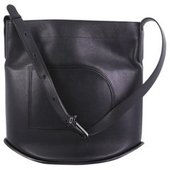 Delvaux Pin Shoulder Bag Leather Large
