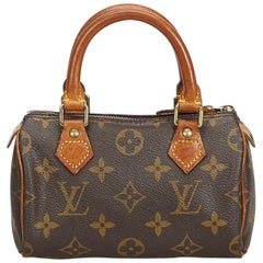 Louis Vuitton Brown Monogram Mini Speedy