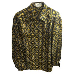 Vintage Hermes Silk Blouse Size 42 French