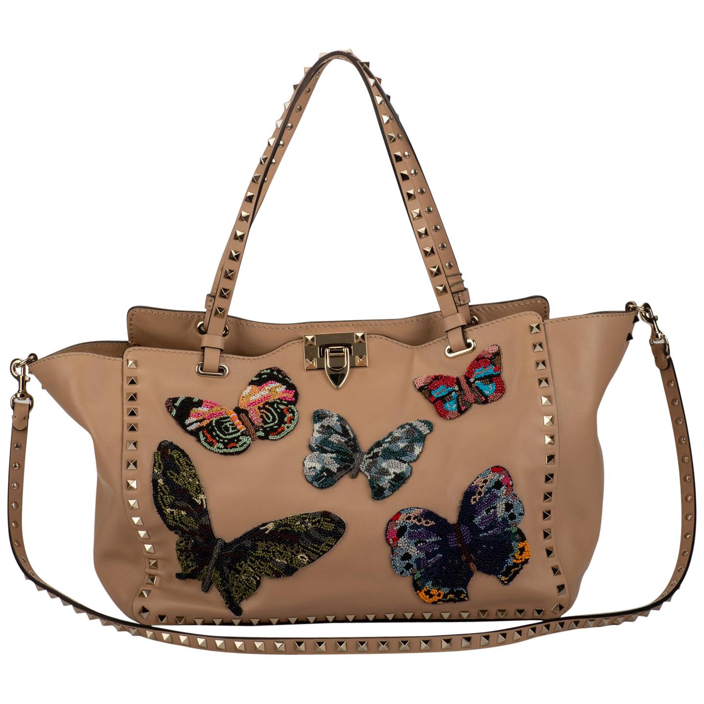 Valentino Limited Edition  Butterfly Rockstud Bag