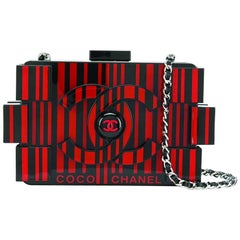 Chanel Lego Bag - 10 For Sale on 1stDibs  chanel crystal lego bag, lego  purse chanel, karl lagerfeld lego bag