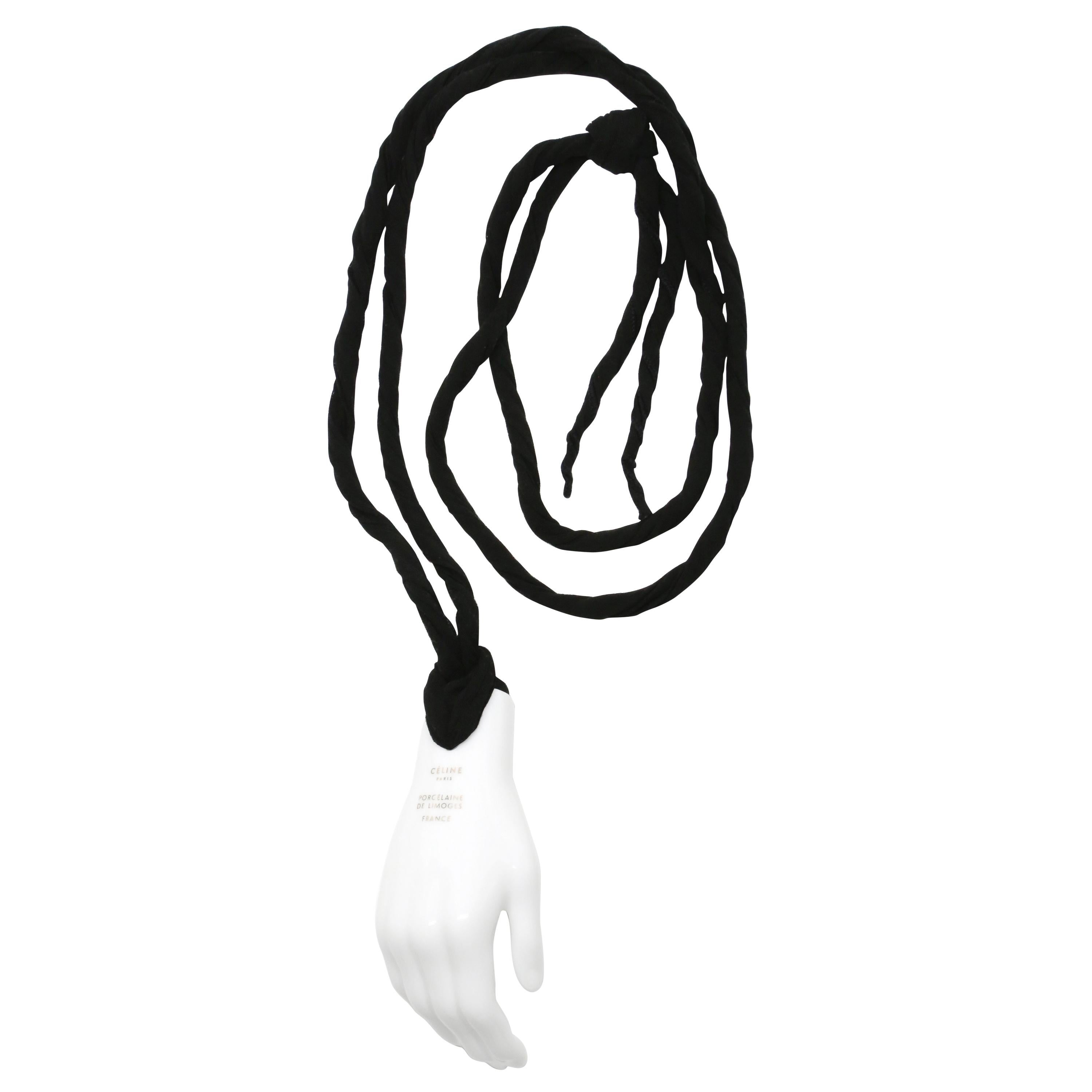 2014 CELINE by PHOEBE PHILO porcelain hand necklace by LIMOGES