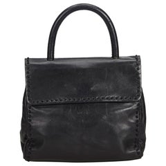 Prada Black Patent Leather Handbag