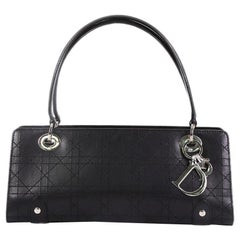 Christian Dior East West Lady Dior Handbag Stitched Cannage Leather ...