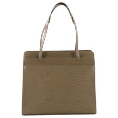 Used Louis Vuitton Croisette Handbag Epi Leather PM