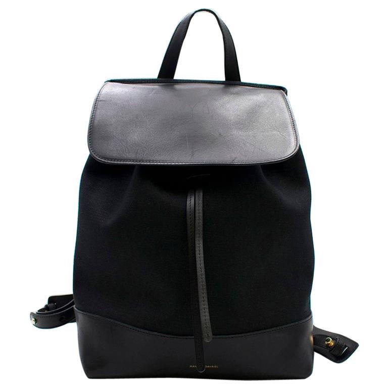 mansur gavriel black backpack